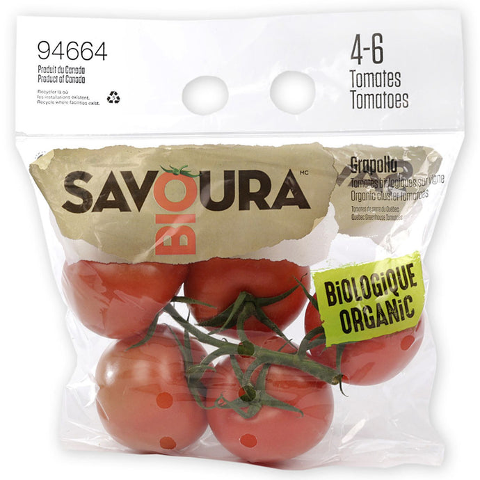 Savoura Organic Tomatoes on A Vine