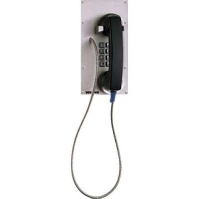 Viking Electronics Hot-Line Stainless Steel Panel Phone Armored Cable Keyp