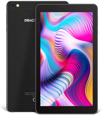 Dragon Touch M7 Tablet, 7 inch Android 9.0 Pie Tablet, 2GB RAM 16GB Storage, Quad-Core Processor, IPS HD Display, WiFi Only - Black Metal Body (Black)