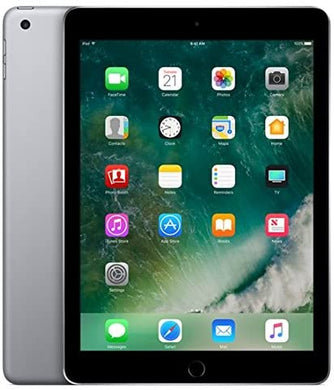Apple iPad with WiFi + Cellular, 128GB, Space Gray (2017 Model)