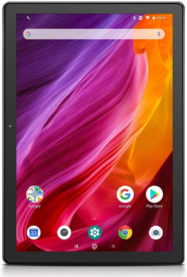 Dragon Touch K10 Tablet 10.1 inch Android Tablet with 16 GB Quad Core Processor, 1280x800 IPS HD Display, Micro HDMI, GPS, FM, WiFi Only- Black Metal Body