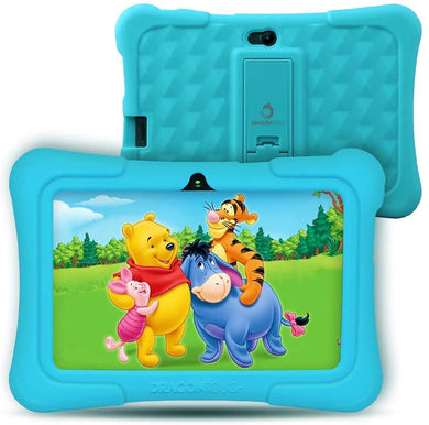 Dragon Touch Y88X Pro 7 inch Kids Tablet Android 9.0, 2GB RAM and 16 GB ROM, Kidoz Pre-Installed with All-New Disney Content WiFi Only - 2019 New Model - Blue
