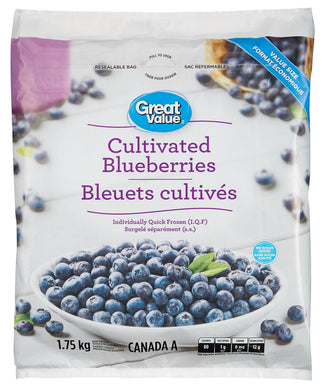Great Value Frozen Cultivated Blueberries