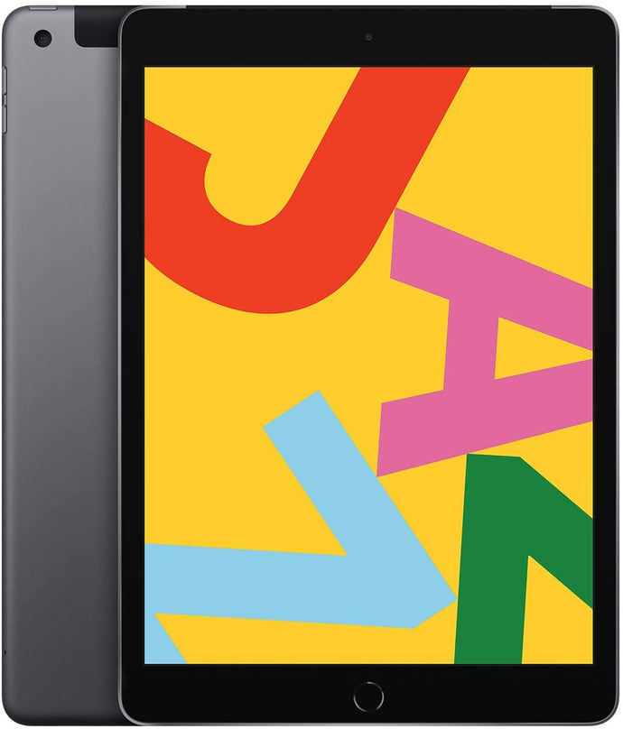 New Apple iPad (10.2-Inch, Wi-Fi + Cellular, 128GB) - Space Gray (Latest Model)