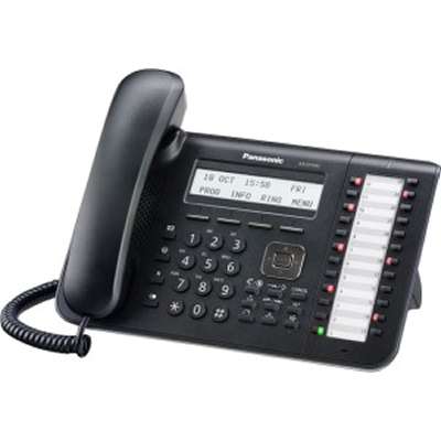 Panasonic 24 Button 3-Line Backlit LCD Display Digital Telephone with Full Duplex Speaker Phone