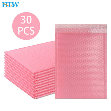 30pcs Bubble Mailers Pink Poly Bubble Mailer Self Seal Padded Envelopes Gift Bags Black/Green Packaging Envelope Bags For Book