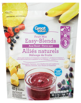 Great Value Easy-Blends Acai Boost Fruit Mix