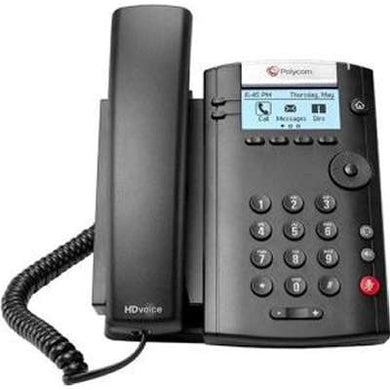 Poly Polycom VVX 201 2-Line Desktop Phone PoE