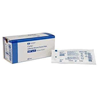 COVIDIEN CURITY-STRIP ADHESIVE WOUND CLOSURE STRIPS PACK OF 300