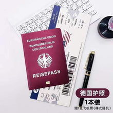 32 Countries Simulation Passport Prop Notebook Creative Gift Filming Stationery School Supplies Journal Pocket Planner