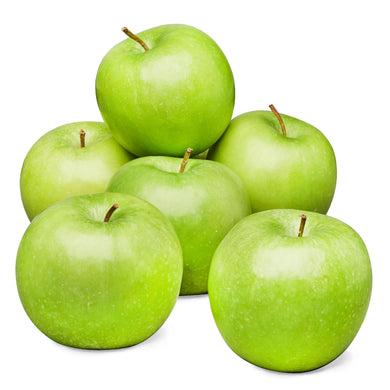 Granny Smith apples, each