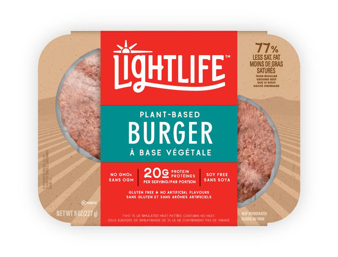 Lightlife Plant-Based Burger