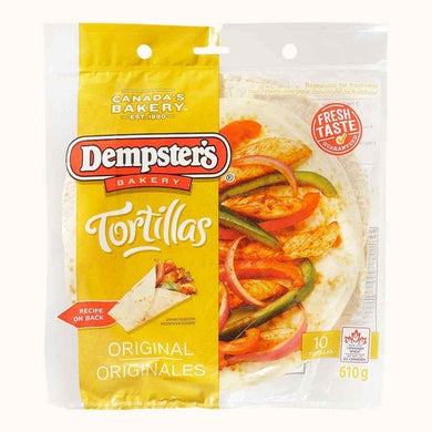 Dempster’s Tortillas 10 in original