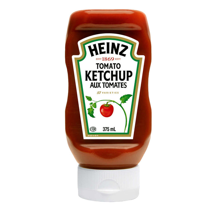 KETCHUP BTLD UPSIDE DOWN 375ML