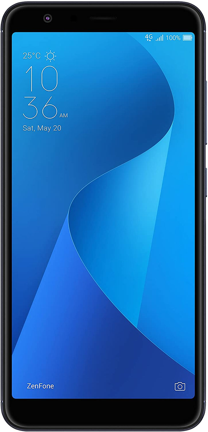 ASUS ZenFone Max Plus M1 ZB570TL-MT67-3G32G-BK 5.7” FHD 3GB RAM 32GB storage LTE Unlocked Dual SIM Cell phone, Deepsea Black