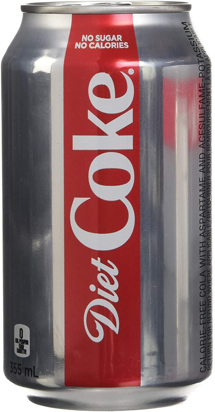 SODA COKE DIET PACK OF 24
