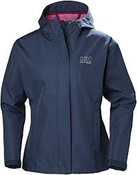 Helly-Hansen womens Seven J Waterproof Windproof Breathable Rain Coat Jacket