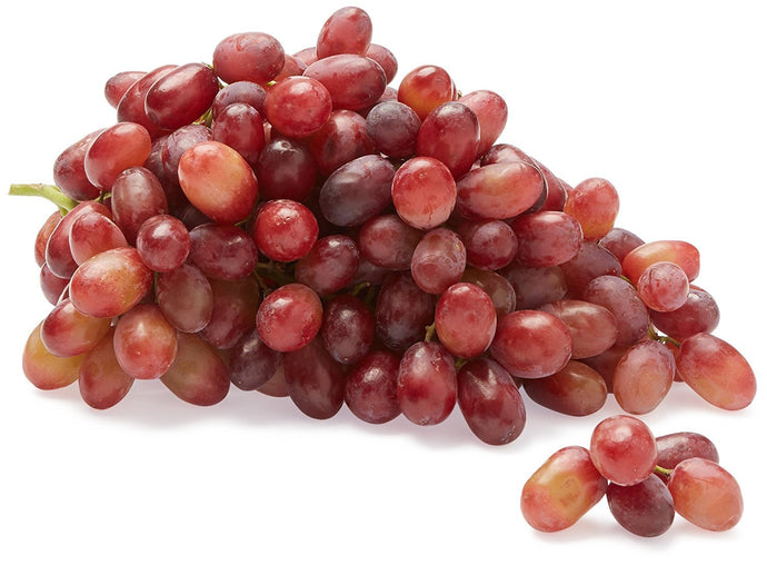 BAUGH'S RED GRAPES SEEDLESS LARGE FIXED PACK OF 1 CONTAINER (9.5KG)