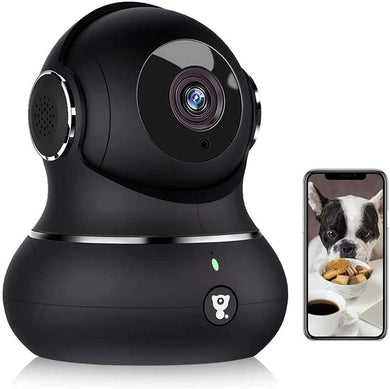 Indoor Wireless Security Camera, [2020 Newest] Littlelf Smart 1080P Home WiFi IP Camera for Pet/Baby/Elder Monitor with Motion Detection/Tracking, 2-Way Audio, Night Vision and Cloud Storage