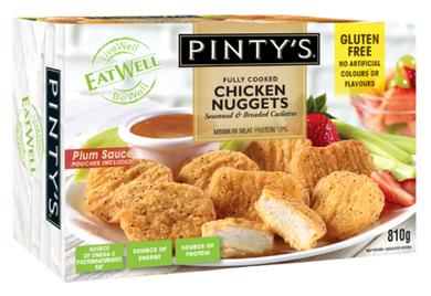 PINTYS CHICKEN NUGGET GLUTEN FREE PACK OF 2X2 KG