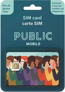 Public Mobile SIM Card for Unlocked Phones (GSM) on Canada’s Largest Mobile Network