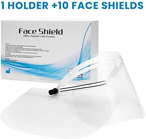 MEDI-SELECT VISIERES PROTECTRICES /PROTECTIVE FACE SHIELDS PACK OF 20