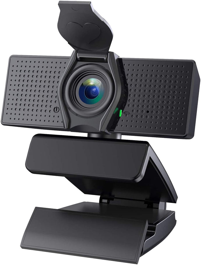 SAITOR 1080P Webcam, Built-in Microphones, Full HD Video Camera for Computers PC Laptop Desktop, USB Plug and Play, Conference Study Video Calling, Skype