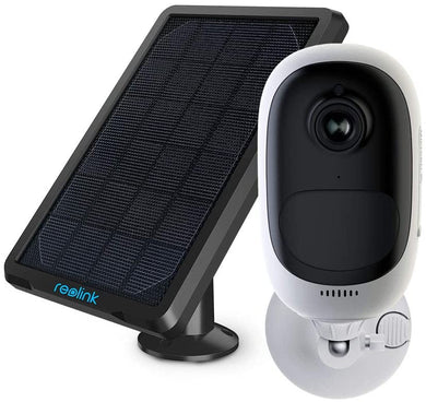 Solar Security Camera System Outdoor Wireless Rechargeable Battery Cloud Storage Support Alexa Google Assistant 1080P HD 2 Way Talk Night Vision Motion Alerts SD Card Slot | Argus Pro with Solar Panel