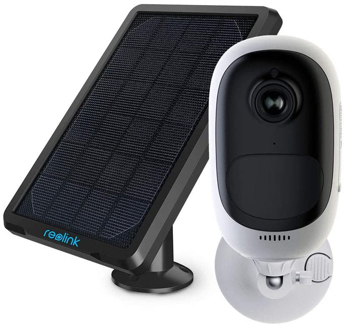 Solar Security Camera System Outdoor Wireless Rechargeable Battery Cloud Storage Support Alexa Google Assistant 1080P HD 2 Way Talk Night Vision Motion Alerts SD Card Slot | Argus Pro with Solar Panel