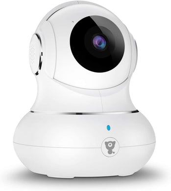 Littlelf Security Camera 1080P HD WiFi Camera - Indoor Baby Monitor IP Camera for Baby/Pet Monitor with Auto-cruise Patrol Mode, 2-Way Audio & Reverse Calling,  Work with Alexa, (White)
