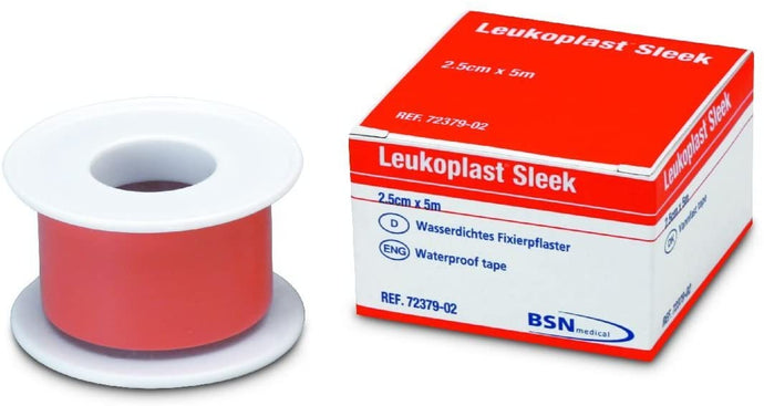 LEUKOPALST SLEEK WATERPROOF ADHESIVE TAPE PACK OF 6