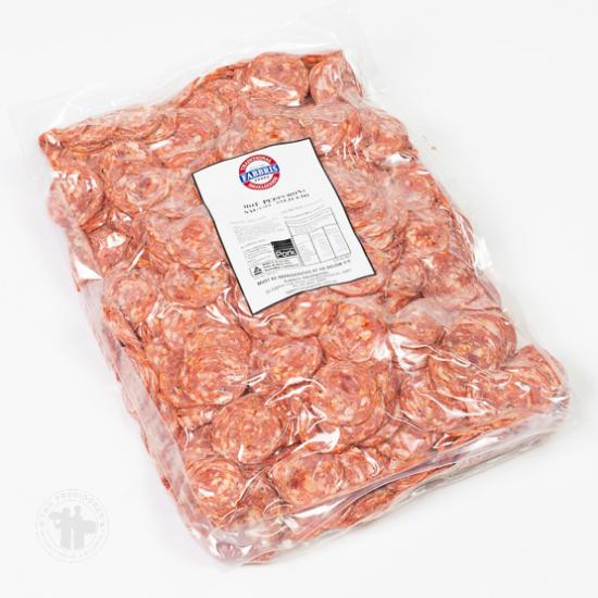 SALAMIN   PEPPERONI SLICED 2 INCH PACK OF 4X5 KG