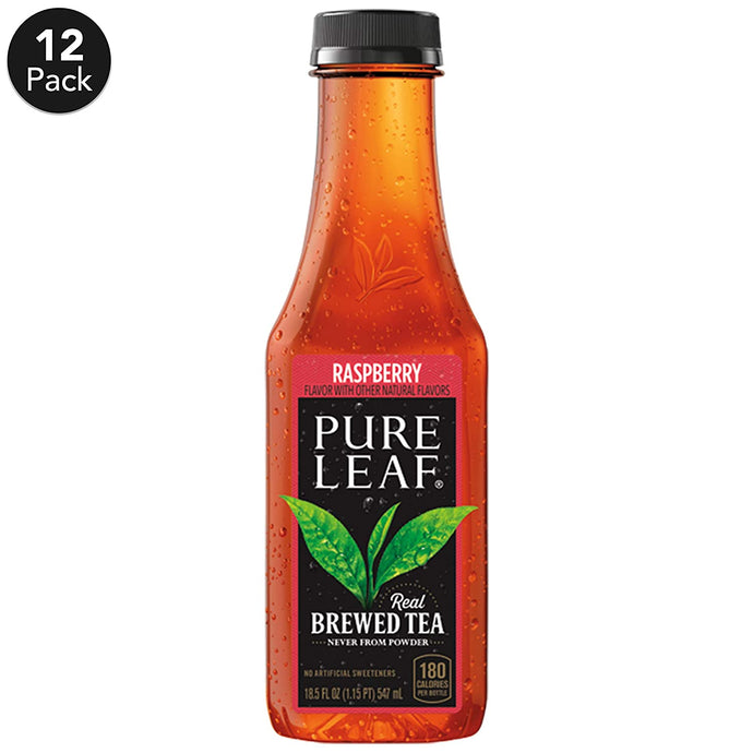 DRINK TEA PURE LEAF RASP PACK OF 12(547 ML)