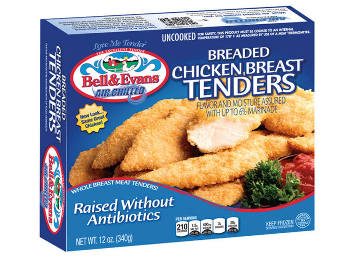 NKOLAOS CHICKEN TENDER CLS BREADED P/F PACK OF 1X4 KG