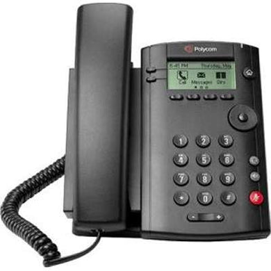 Poly Polycom VVX 101 1-Line Desktop Phone PoE