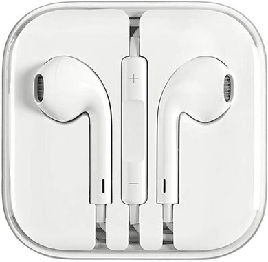 Apple Ear Pods Earphones Headphones Remote Volume Control and Mic in White