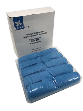 MEDI-SELECT BLUE REGULAR SHOE COVER FABRIC PACK OF 100