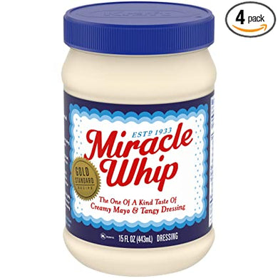 DRESSING MAYO MIRACLE WHIP PTN PACK OF 200X18ML