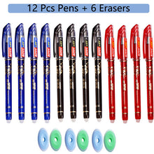 85Pcs/Set Erasable Pen Gel Pens School Gel Pen 0.5mm Blue Pens Refills Rod Washable Student Writing Office Kawaii Stationery