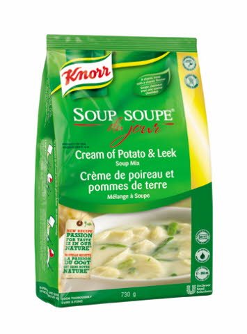 SOUP CREAM OF POTATO & LEEK GF PACK OF 4