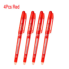 8Pcs/Set Erasable Gel Pen 0.7mm 0.5mm Bullet Tip Blue Black Red Ink Refill Rods 8 Color Writing Drawing Painting Washable Handle