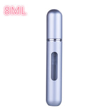 8ml/5ML Mini Bottle Refillable Perfume Spray With Spray Scent Pump Empty Cosmetic Containers Portable Atomizer Bottle