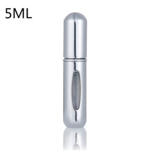 8ml/5ML Mini Bottle Refillable Perfume Spray With Spray Scent Pump Empty Cosmetic Containers Portable Atomizer Bottle