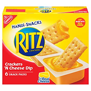 CRACKER CHEESE HANDI SNACK PACK OF 24X29 GRAM