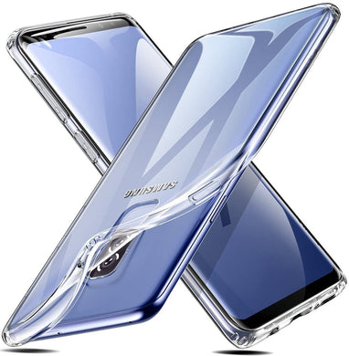 Samsung Galaxy S9 Plus Case, ESR Ultra Slim Thin Clear Soft TPU Protective Cover [Anti-Scratch][Prevents Clinging][Air Cushion Technology] for Samsung Galaxy S9 Plus (2018)-Clear