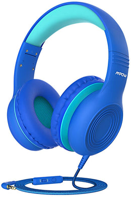 Mpow CH6S Kids Headphones with Microphone Over-Ear/On-Ear, Sound Sound Sharing Function for Children Boys& Girls headsets, 85dB/94dB Volume Limited for PC/Tablect/Cellphone/Pad with 3.5mm Audio Jack