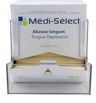 MEDI-SELECT TONGUE DEPRESSORS NON STERILE 6'' PACK OF 500