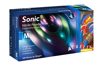 AURELIA SONIC NITRILE PACK OF 300(2.2 MIL)