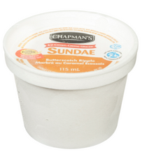 CHAPMAN'S ICE CREAM BUTTERSCOTCH SUNDAE CUP PACK OF 24X115 ML