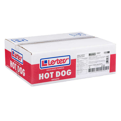 LESTERS   FRANK ALL-MEAT HOT DOG 5.5# 7  PACK OF 2X3 KG